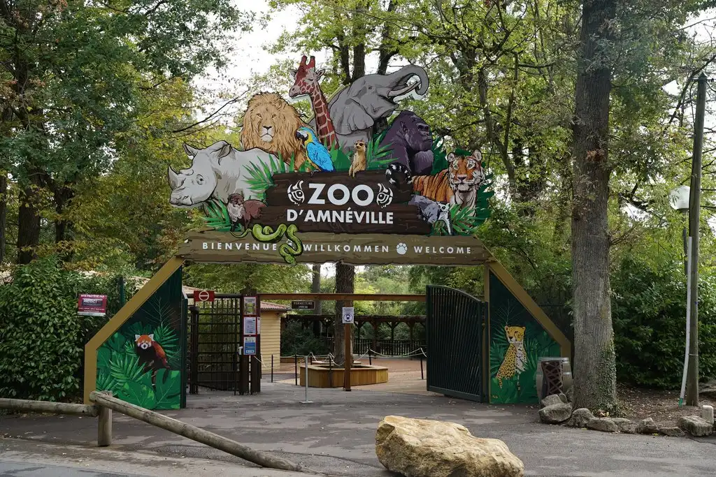 Entrée du Zoo d'Amnéville